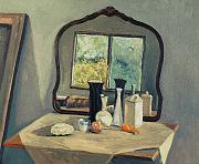 Still Life with Mirror I  1976 15x18